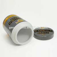 Wholesale Ceramic Cigar Jar With Shockproof Packing & Porcelain Cigar Jar Humidor Tube